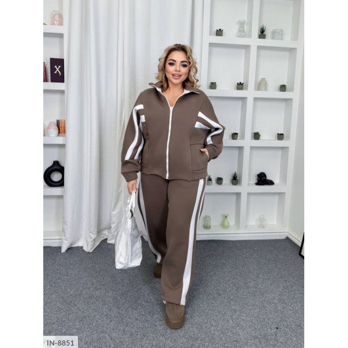 Спортивні костюми великого розміру IN-8851 — комфорт і мода