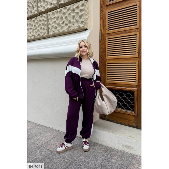 Модні прогулянкові костюми великого розміру IN-9041 — комфорт і стиль