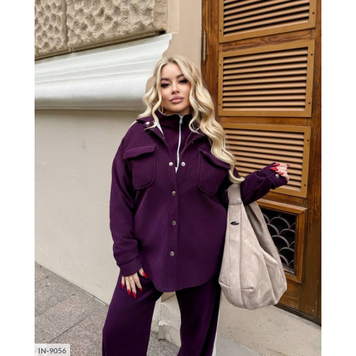 Модні сорочки і блузки великого розміру IN-9056 — елегантність і комфорт