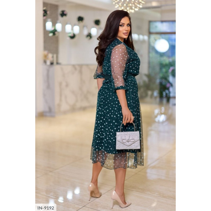 Сукні для пишних форм IN-9192 — виглядай розкішно