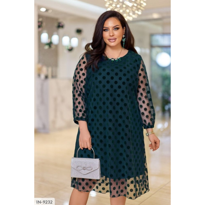 Сукні для пишних форм IN-9232 — виглядай розкішно