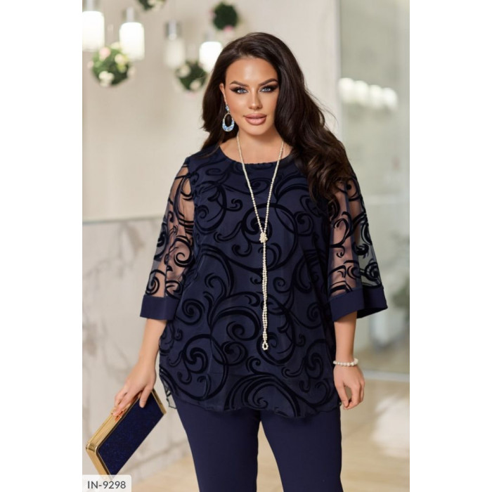 Жіночі костюми Plus Size IN-9298 — впевненість і стиль