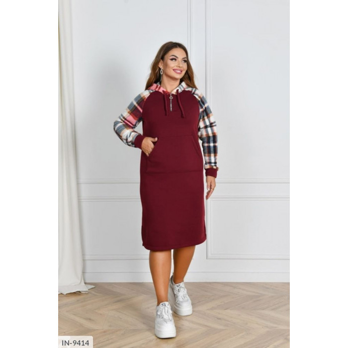 Сукні для пишних форм IN-9414 — виглядай розкішно