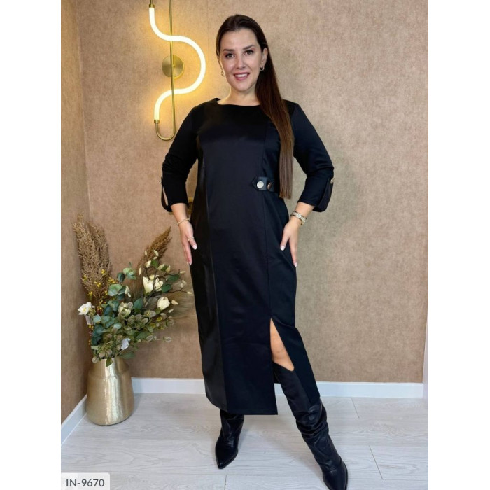 Модні сукні великого розміру IN-9670 — комфорт і краса щодня