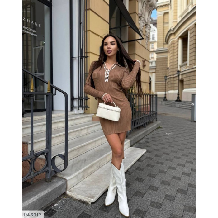 Модні тренди сезону IN-9912 — стильні сукні для тебе