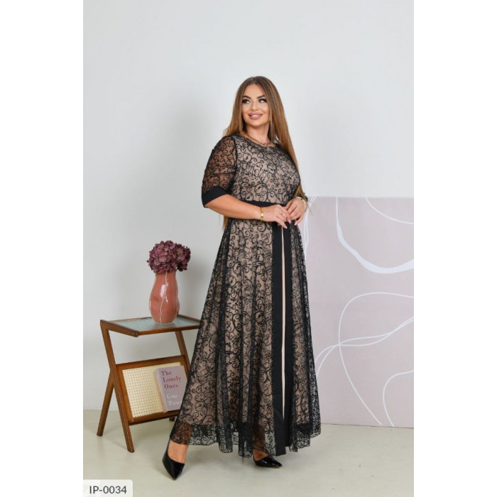 Сукні XL+ IP-0034 — елегантність для впевнених жінок