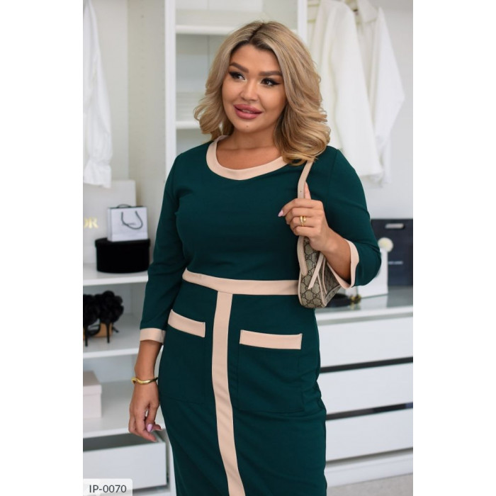 Сукні для пишних форм IP-0070 — виглядай розкішно