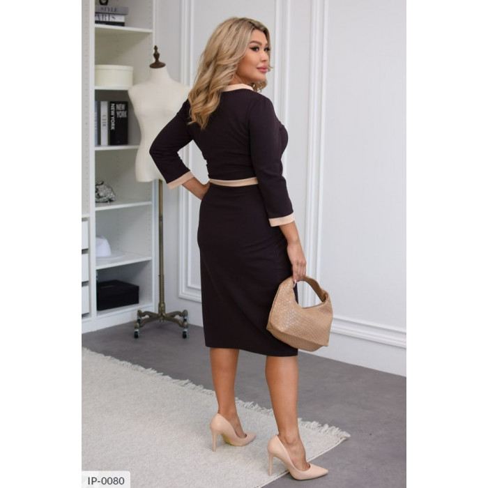 Стильні сукні Plus Size IP-0080 — ідеальна посадка для будь-якої фігури