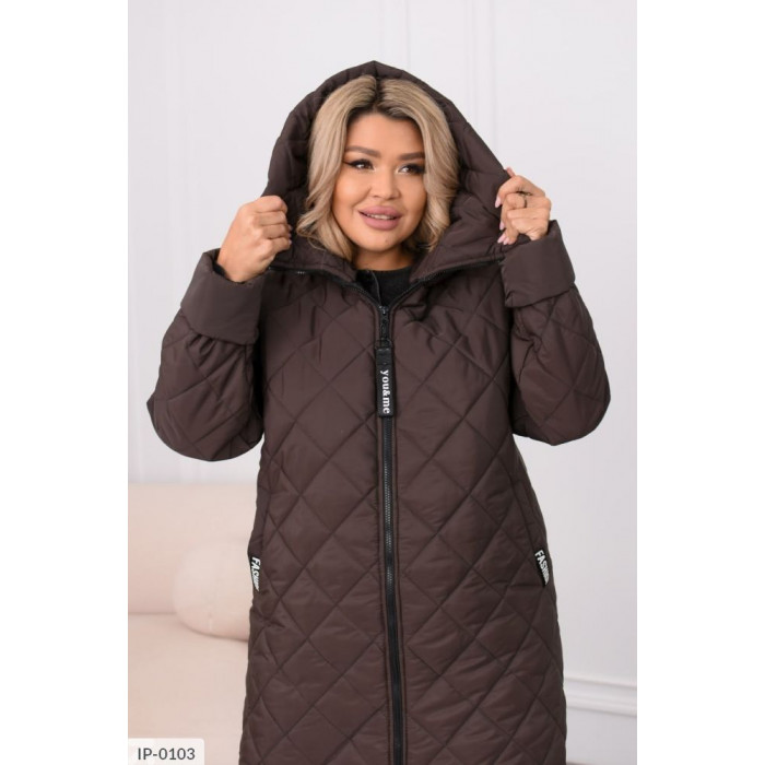 Модні куртки Plus Size IP-0103 — зручність і мода
