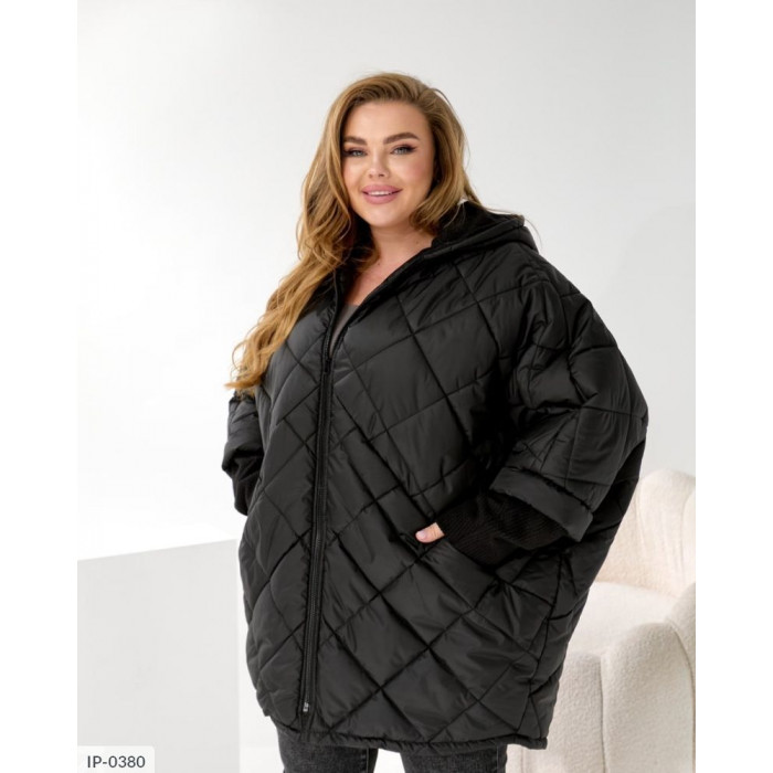 Жіночий верхній одяг Plus Size IP-0380 — тренди 2025