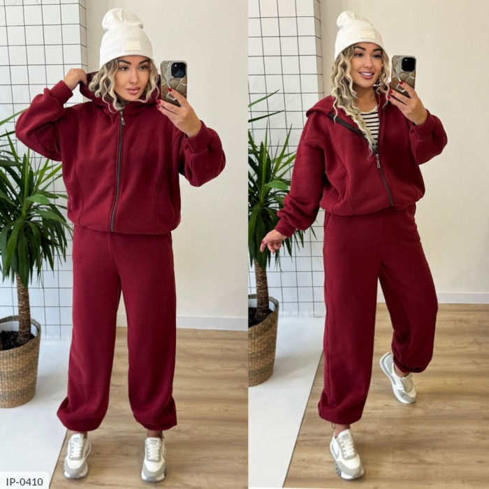 Модні прогулянкові костюми великого розміру IP-0410 — комфорт і стиль