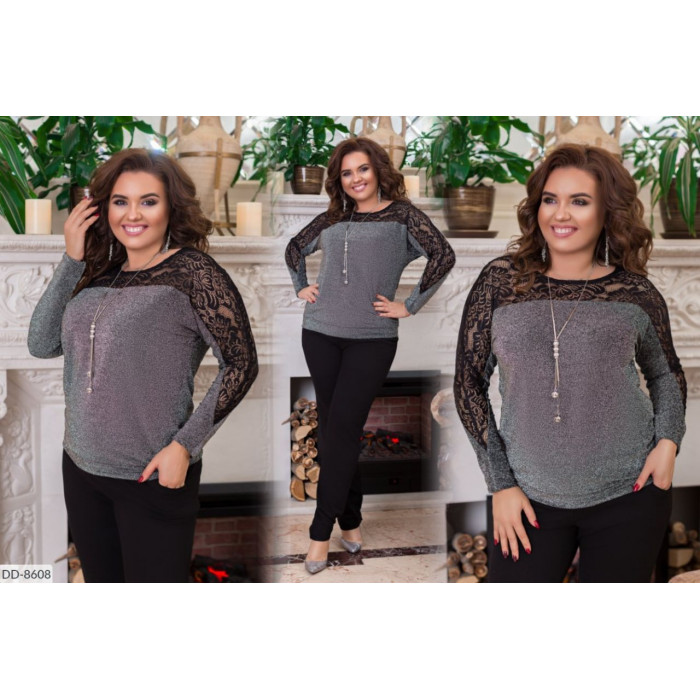 Блуза DD-8608 — жіноча блузка від Odessa Moda