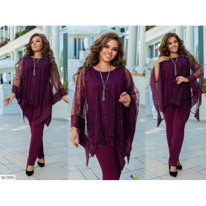 Костюм EE-7091 — жіночий костюм від Odessa Moda