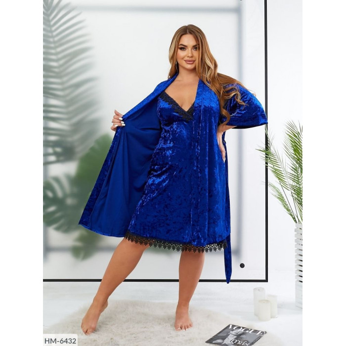 Піжама HM-6432 — жіночий халат від Odessa Moda