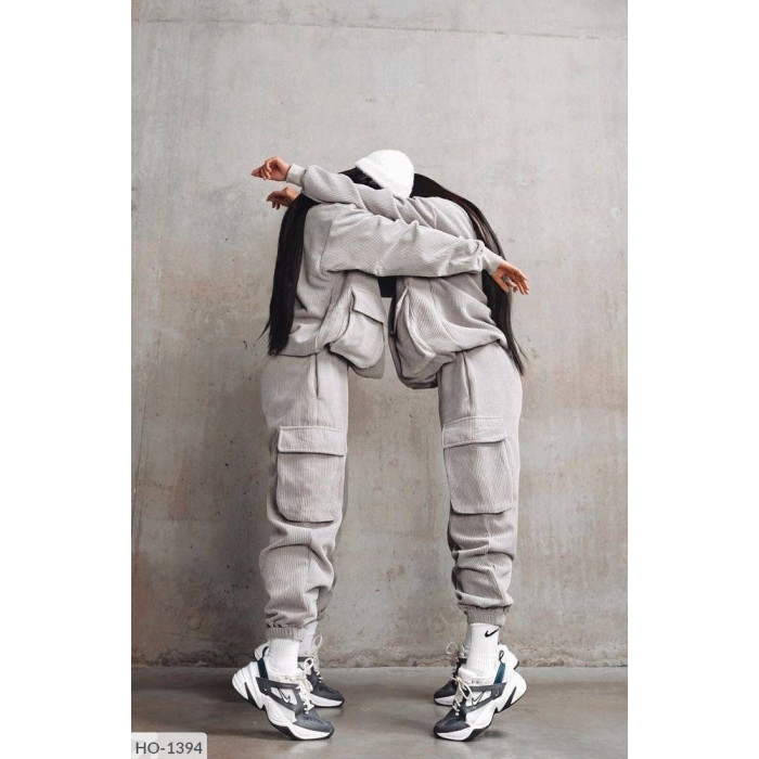 Прогулянковий костюм HO-1394 — жіночий прогулянковий костюм від Odessa Moda