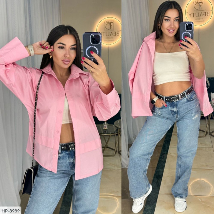 Сорочка HP-8989 — жіноча блузка від Odessa Moda