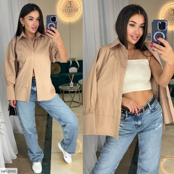 Сорочка HP-8990 — жіноча блузка від Odessa Moda