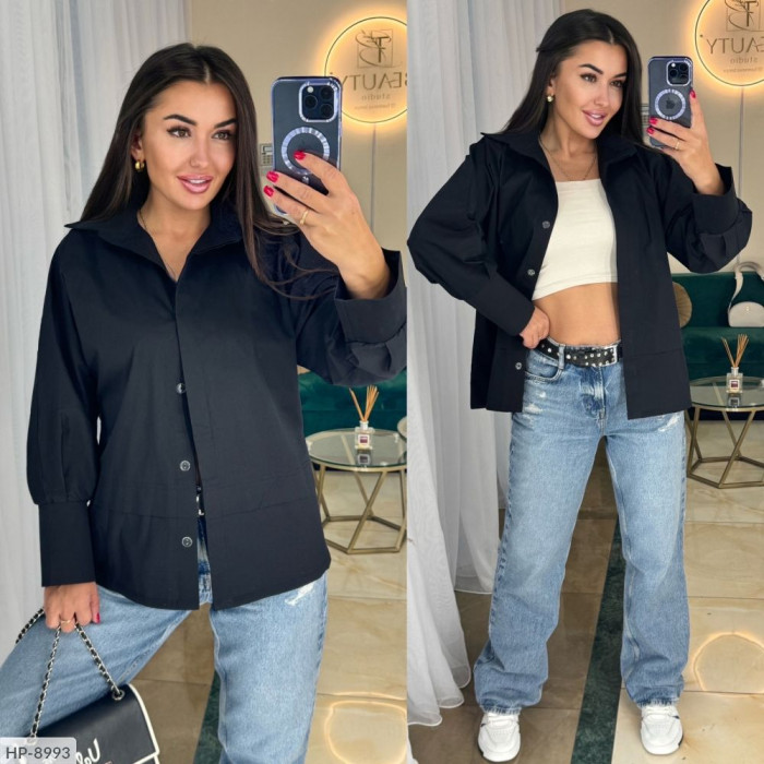 Сорочка HP-8993 — жіноча блузка від Odessa Moda