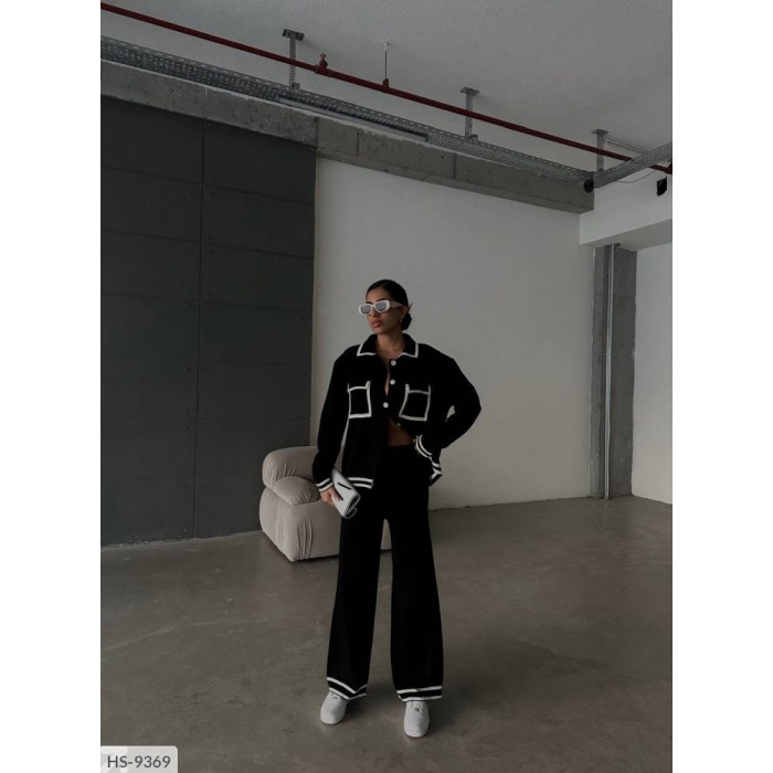 Прогулянковий костюм HS-9369 — жіночий прогулянковий костюм від Odessa Moda