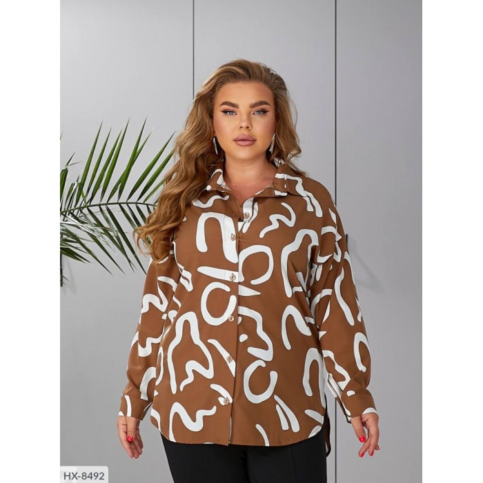 Сорочка HX-8492 — жіноча блузка від Odessa Moda