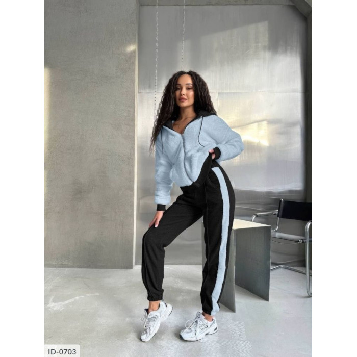 Прогулянковий костюм ID-0703 — жіночий прогулянковий костюм від Odessa Moda