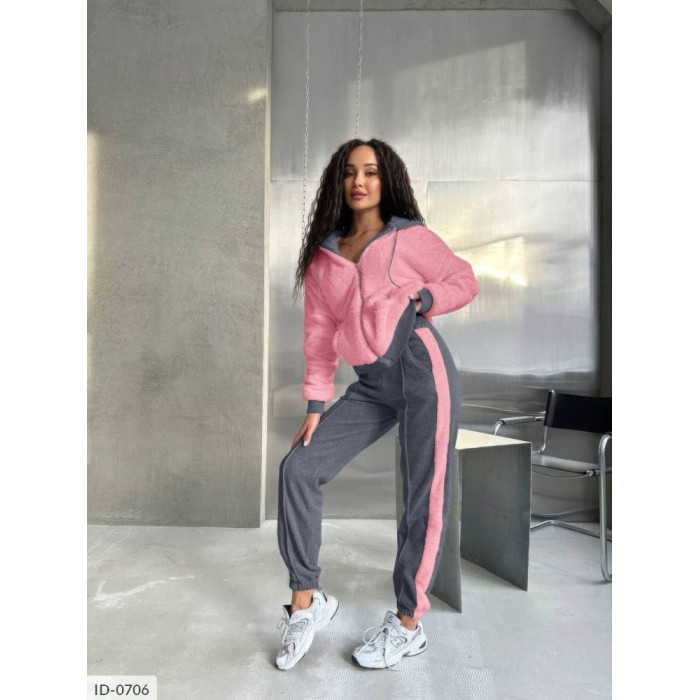 Прогулянковий костюм ID-0706 — жіночий прогулянковий костюм від Odessa Moda