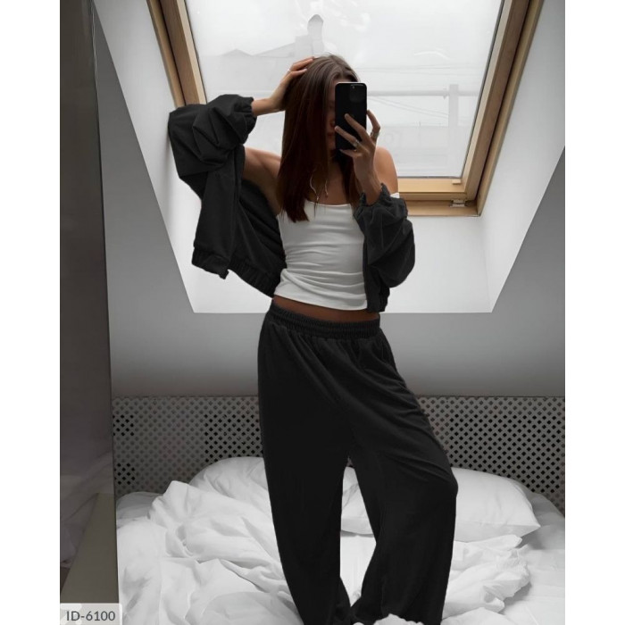 Прогулянковий костюм ID-6100 — жіночий прогулянковий костюм від Odessa Moda