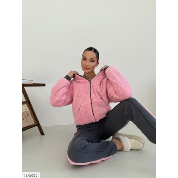 Прогулянковий костюм IE-5665 — жіночий прогулянковий костюм від Odessa Moda