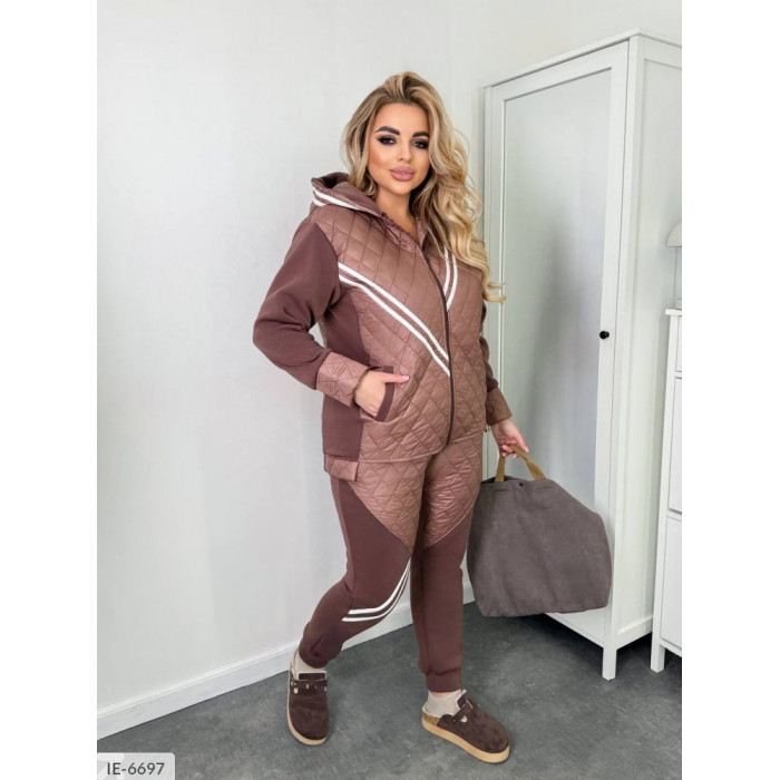 Прогулянковий костюм IE-6697 — жіночий прогулянковий костюм від Odessa Moda