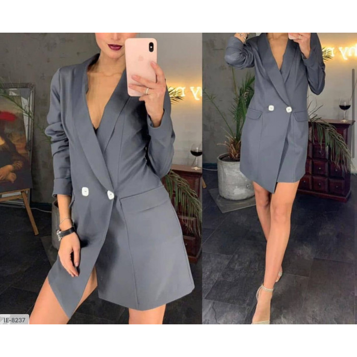 Сукня-піджак IE-8237 — жіноча сукня від Odessa Moda