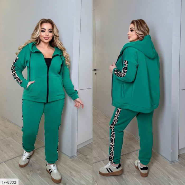 Спортивний костюм IF-8332 — жіночий спортивний костюм від Odessa Moda Спортивний костюм IF-8332 — жіночий спортивний костюм від Odessa Moda