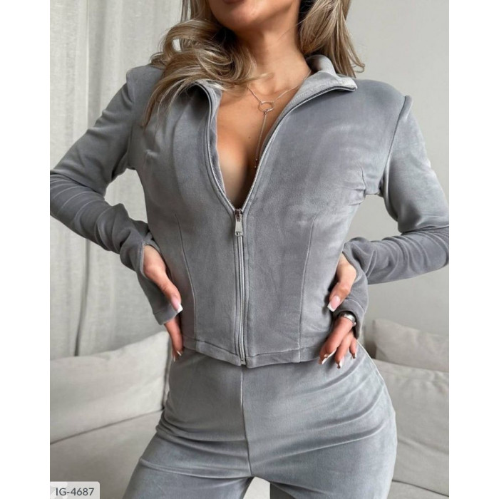 Прогулянковий костюм IG-4687 — жіночий прогулянковий костюм від Odessa Moda