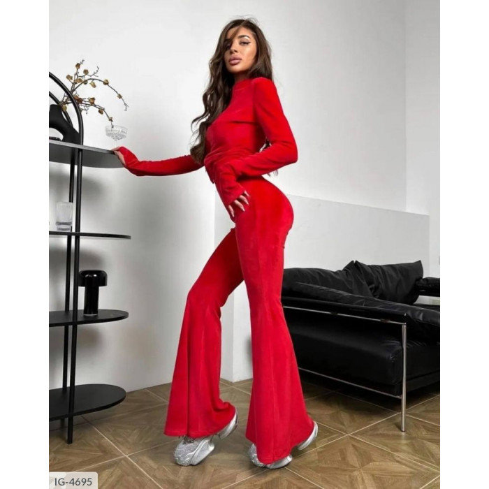 Прогулянковий костюм IG-4695 — жіночий прогулянковий костюм від Odessa Moda