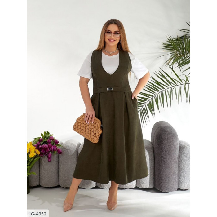 Сарафан IG-4952 — жіноча сукня від Odessa Moda