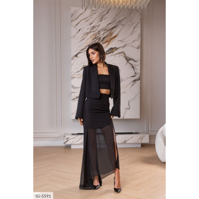Костюм IG-5591 — жіночий костюм від Odessa Moda