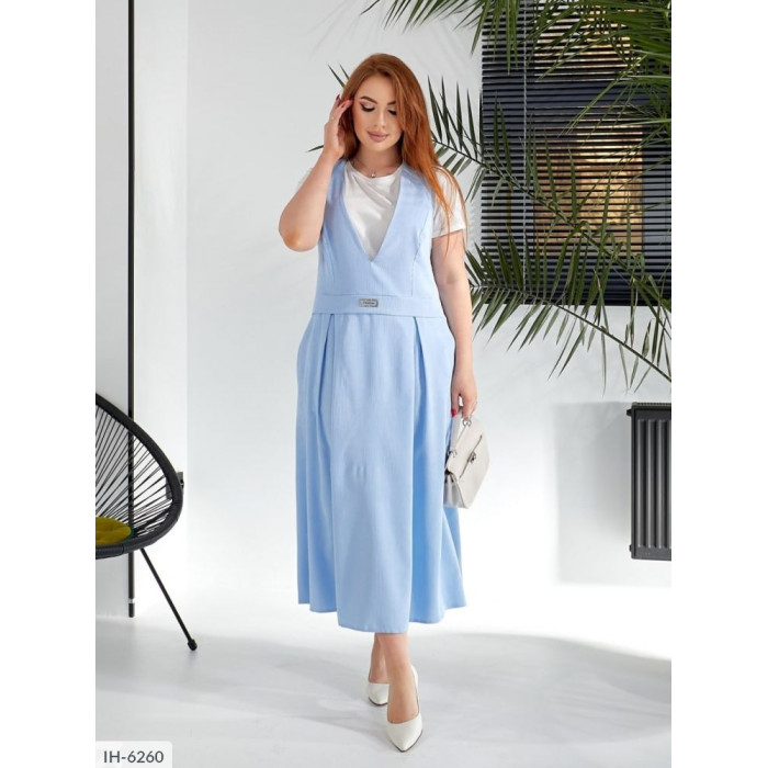 Сарафан IH-6260 — жіноча сукня від Odessa Moda