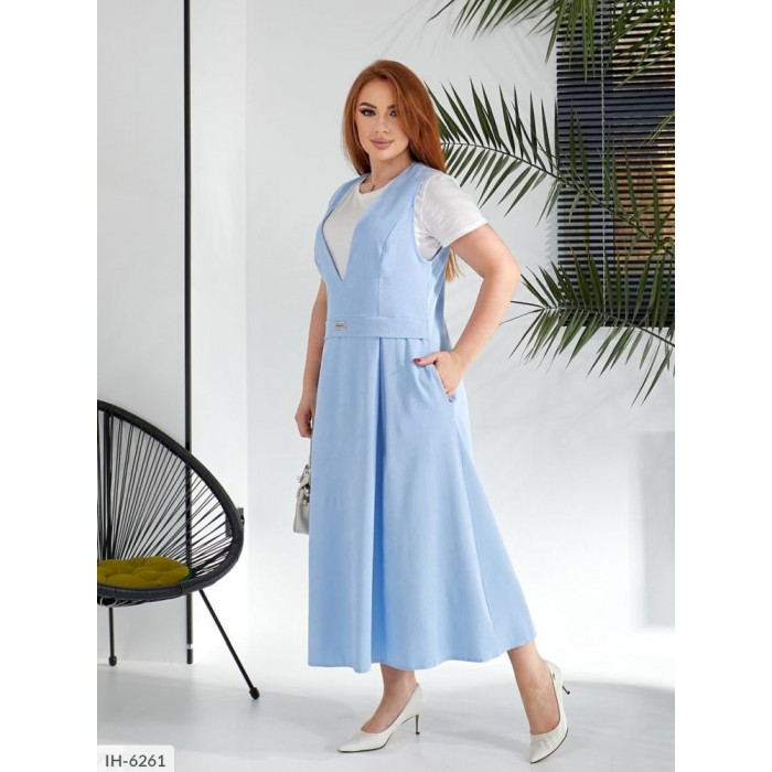 Сарафан IH-6261 — жіноча сукня від Odessa Moda