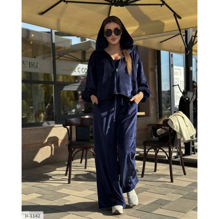 Прогулянковий костюм II-1142 — жіночий прогулянковий костюм від Odessa Moda