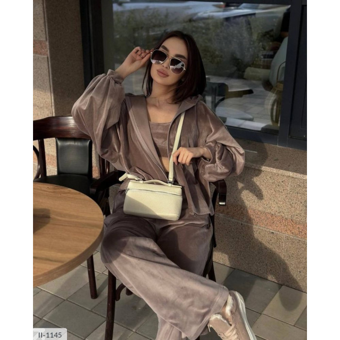 Прогулянковий костюм II-1145 — жіночий прогулянковий костюм від Odessa Moda