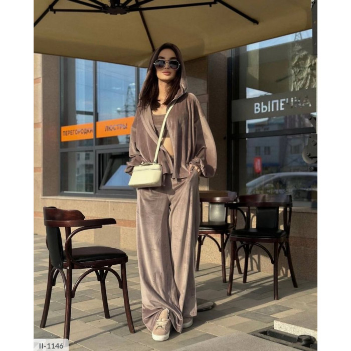 Прогулянковий костюм II-1146 — жіночий прогулянковий костюм від Odessa Moda