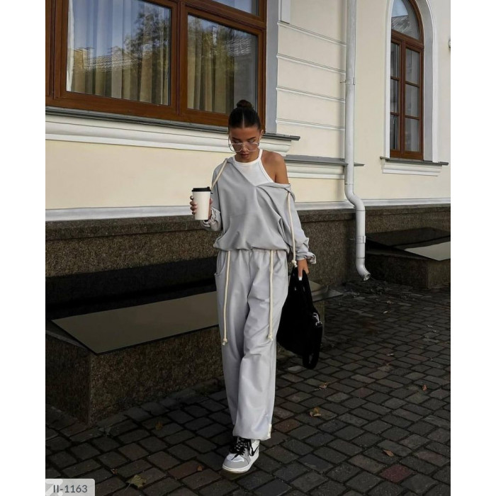 Прогулянковий костюм II-1163 — жіночий прогулянковий костюм від Odessa Moda