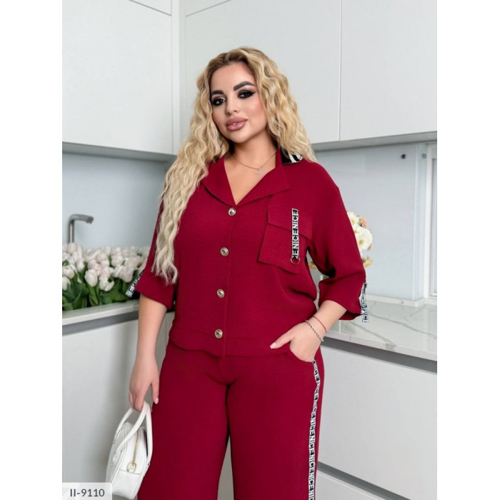 Костюм II-9110 — жіночий костюм від Odessa Moda
