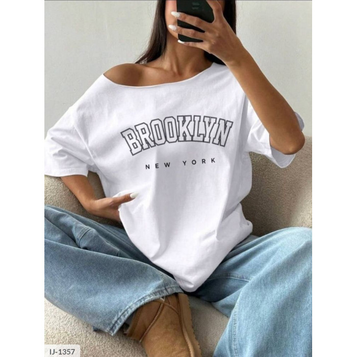 Футболка IJ-1357 — жіноча футболка від Odessa Moda