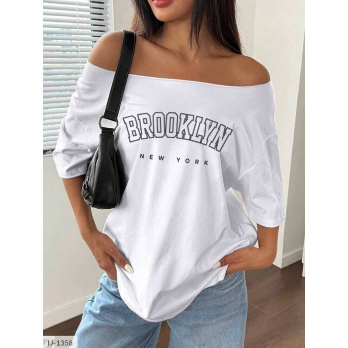 Футболка IJ-1358 — жіноча футболка від Odessa Moda