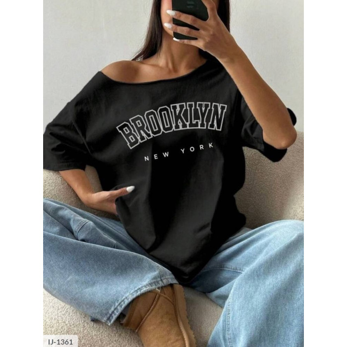 Футболка IJ-1361 — жіноча футболка від Odessa Moda