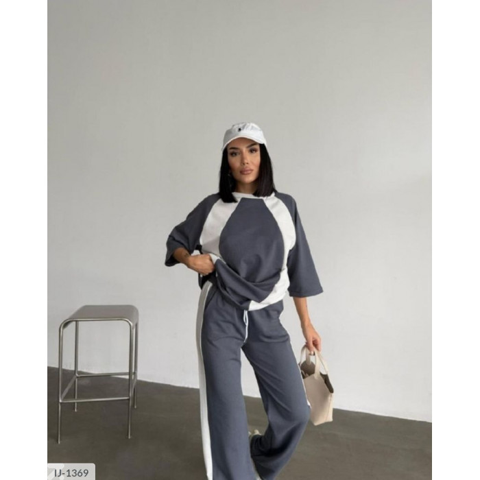 Прогулянковий костюм IJ-1369 — жіночий прогулянковий костюм від Odessa Moda