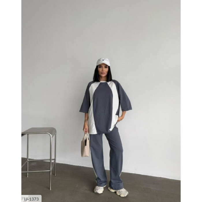 Прогулянковий костюм IJ-1373 — жіночий прогулянковий костюм від Odessa Moda