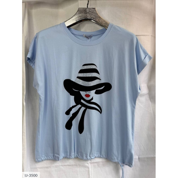 Футболка IJ-3500 — жіноча футболка від Odessa Moda