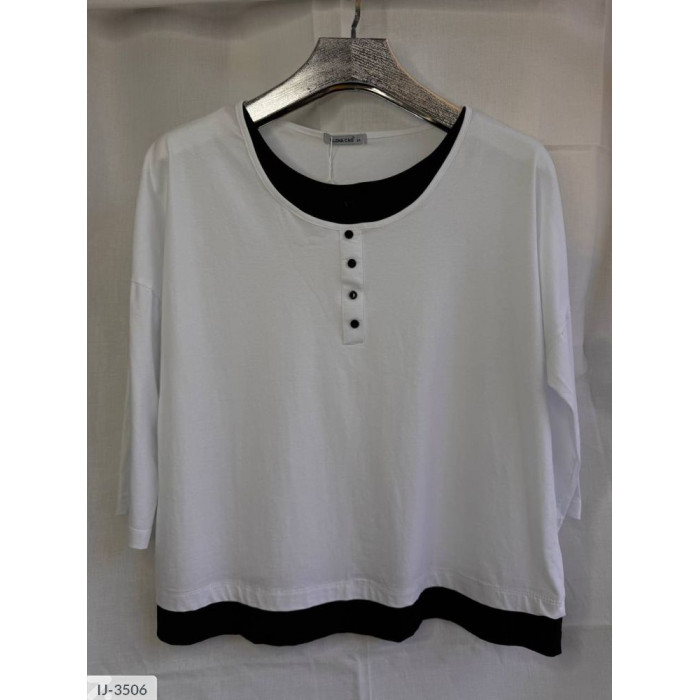 Футболка IJ-3506 — жіноча футболка від Odessa Moda