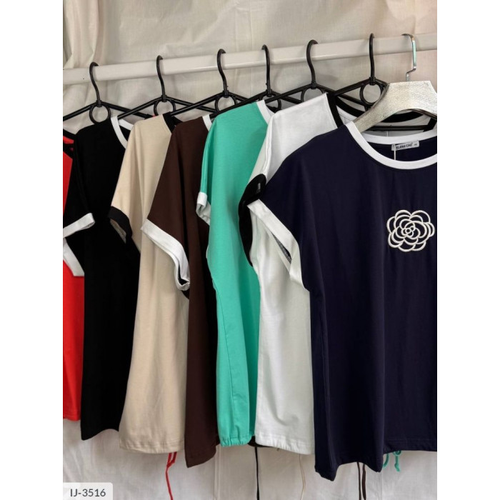 Футболка IJ-3516 — жіноча футболка від Odessa Moda